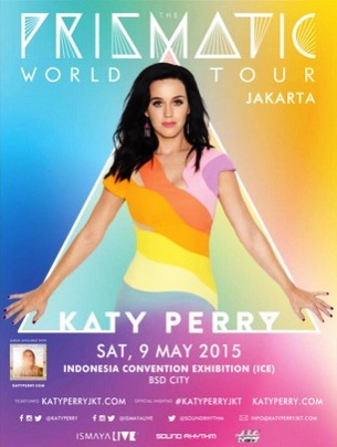 Katy Perry Konser di Tangerang, 9 Mei